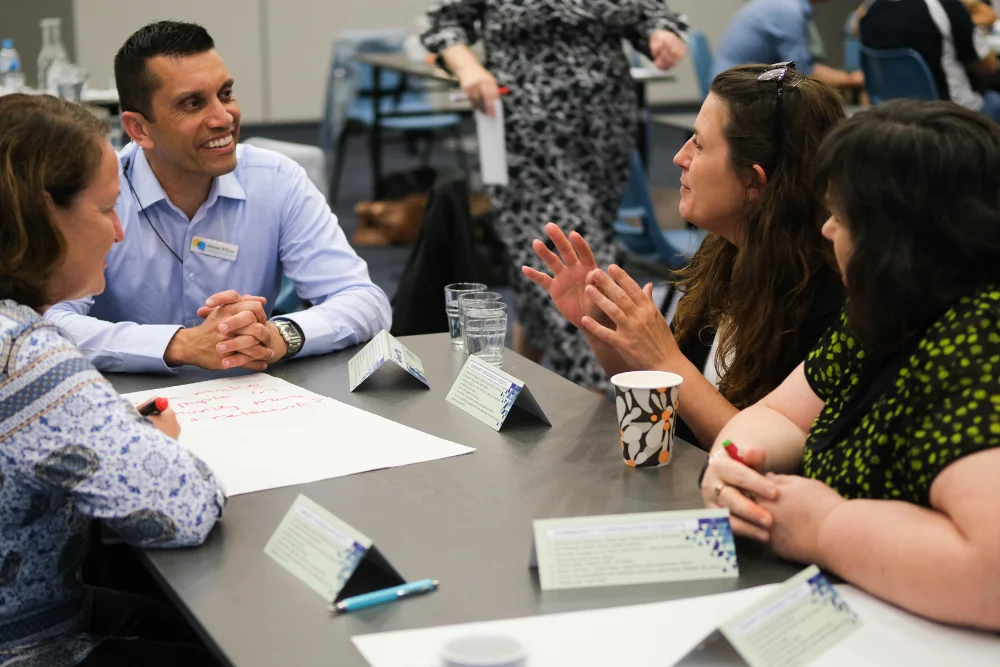 People working together in a workshop