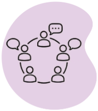 Conversation circle icon