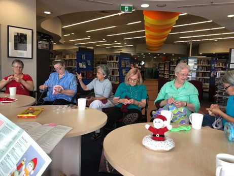 Friends at a coffee meetup