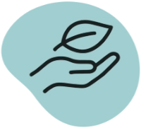 Icon depicting sustainability