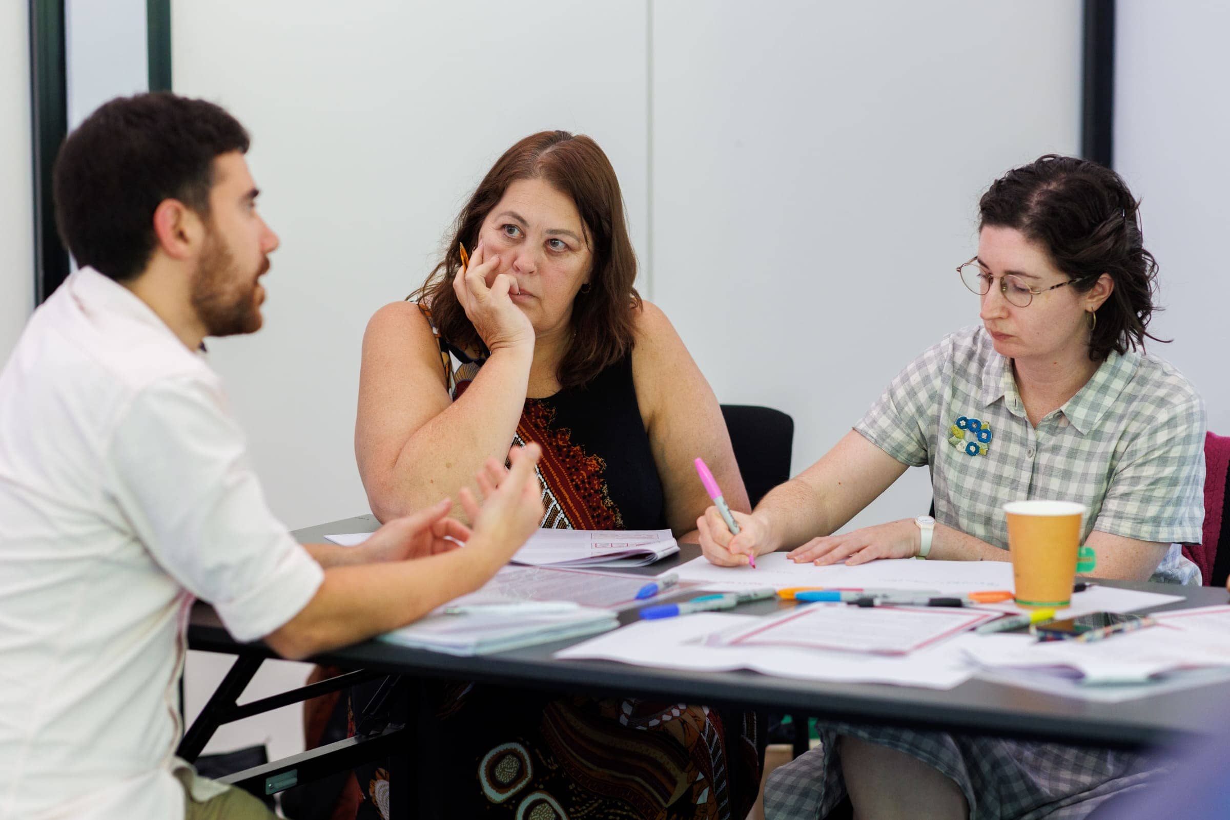Workshop - Nick, Zena and Deb